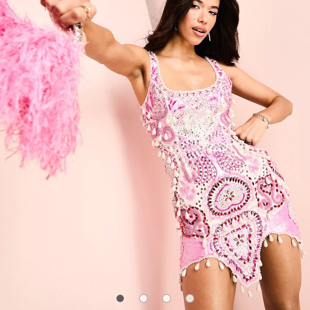 ISO ASOS LUXE EMBELLISHED MINI DRESS!!!!!!!!